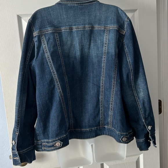 Chico’s Jean jacket size 3 (XL) - Picture 4 of 9